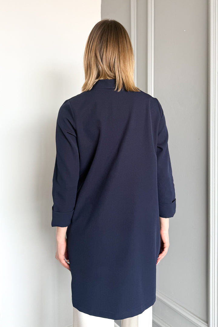 MPL Woman Long Coat 9191 - Bordeaux