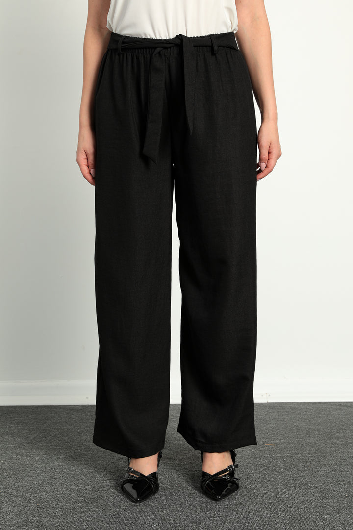 MPL Women's Belted Palazzo Pants - Broken Arrow