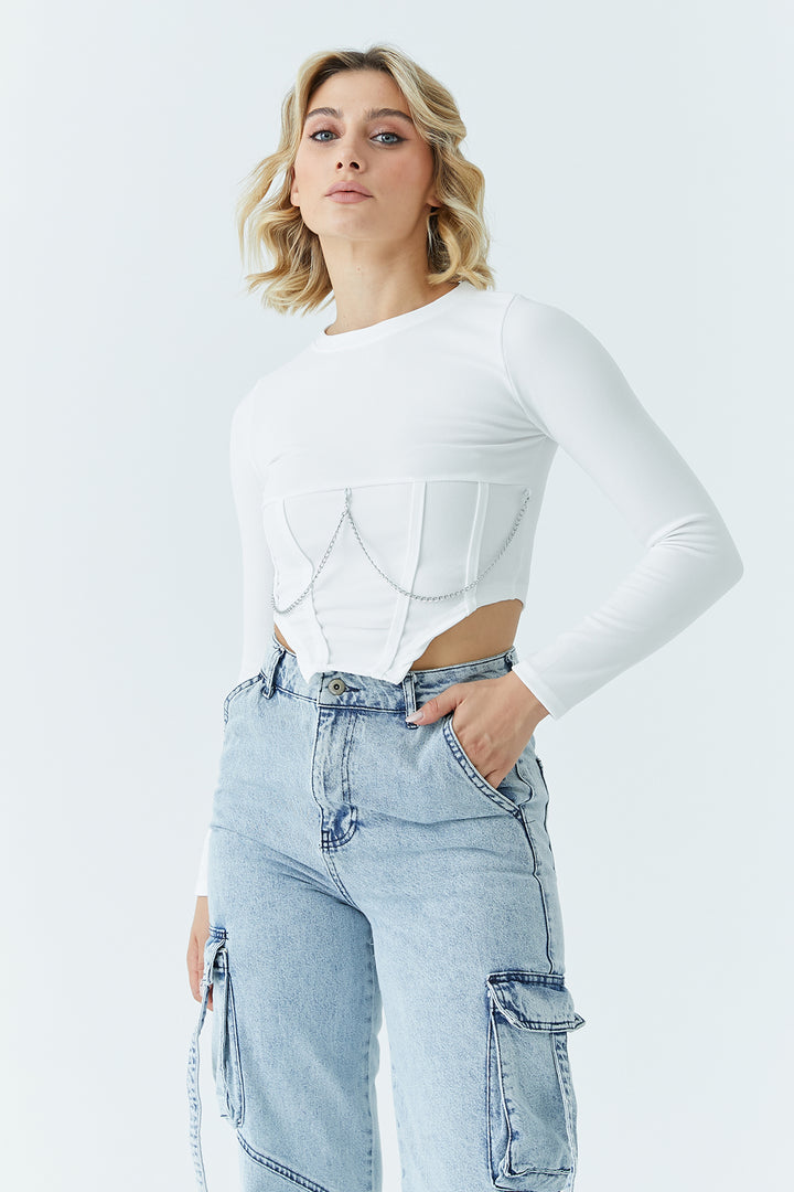 MPL Women's Chain Long Sleeve Bodysuit 2163 - Neu-Ulm