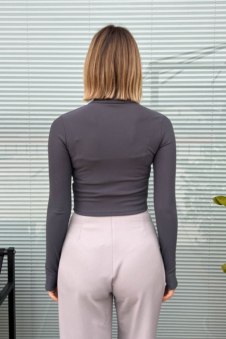 MPL Woman Fisherman Collar Long Sleeve Bodysuit 2166 - Whitby