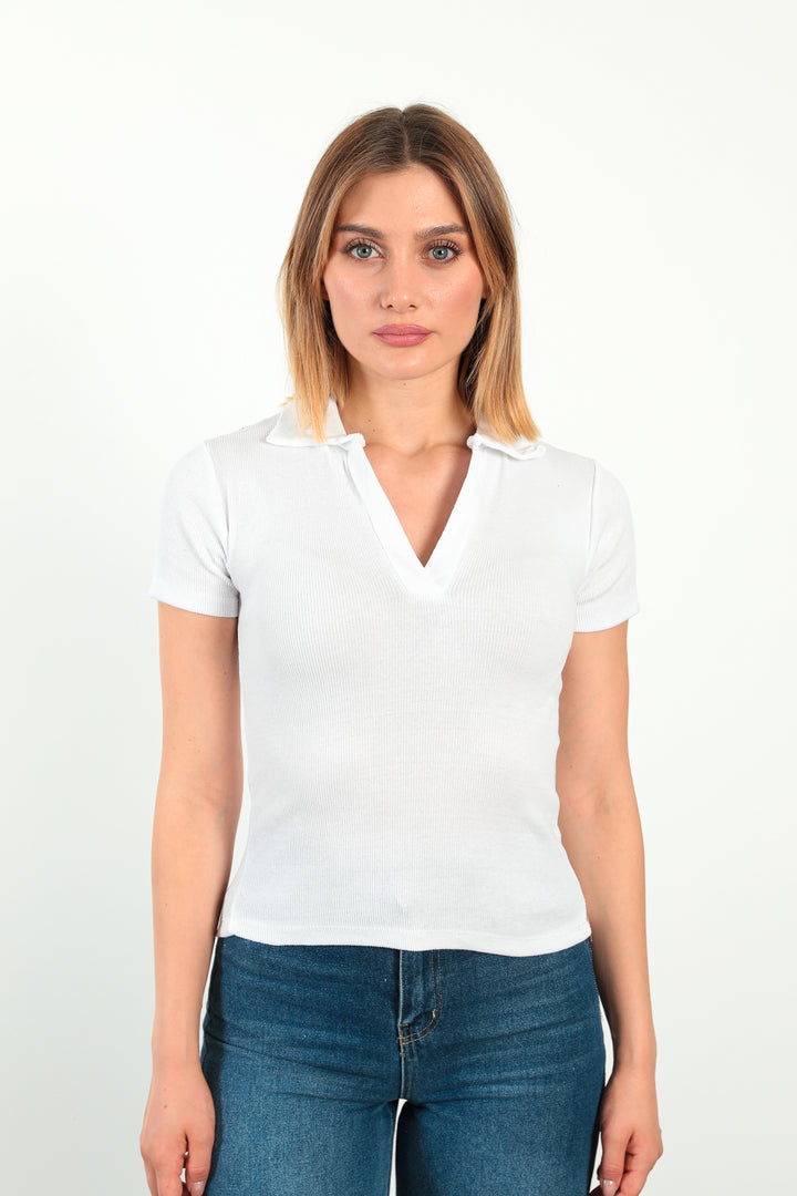 MPL Women's Shirt Collar Bodysuit 656 - Laredo