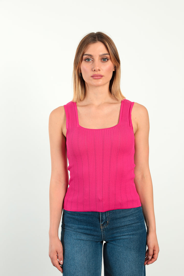 MPL Women's Square Neck Knit Tank Top 5261 - Kitchener