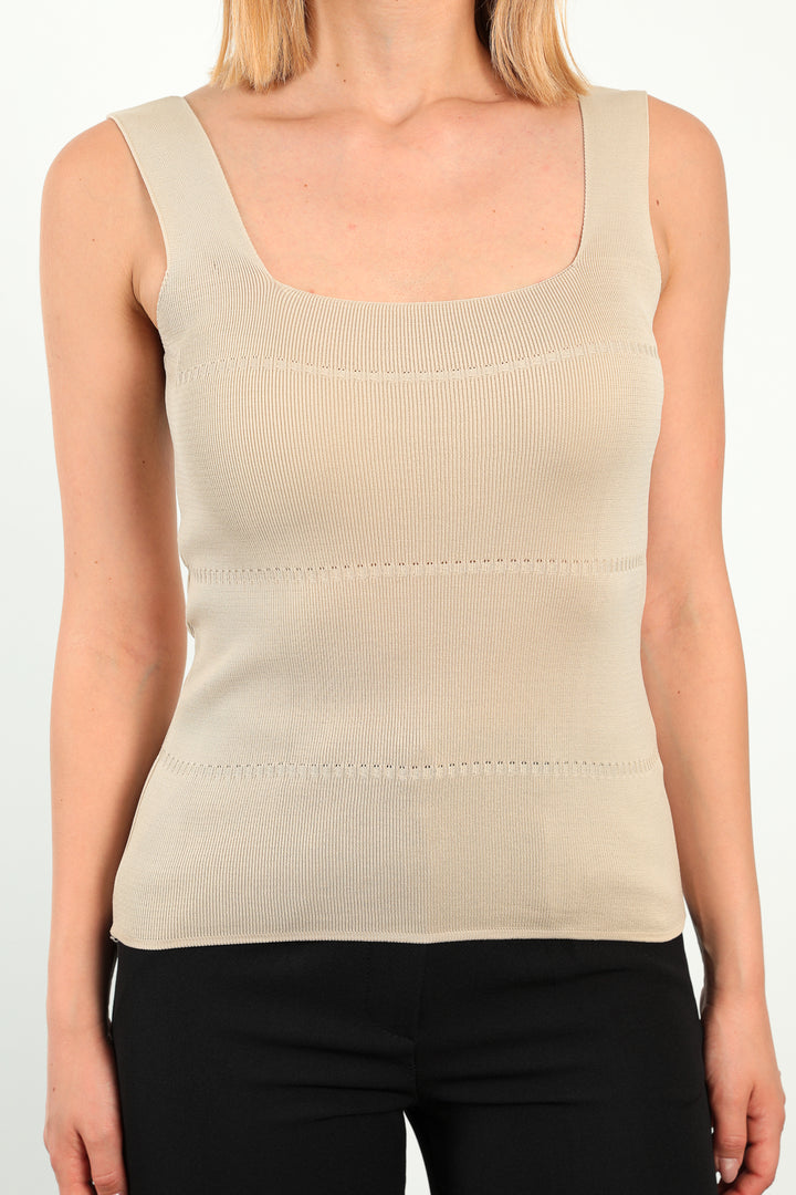 MPL Women's Square Neck Knit Tank Top 5570 - Wiesbaden