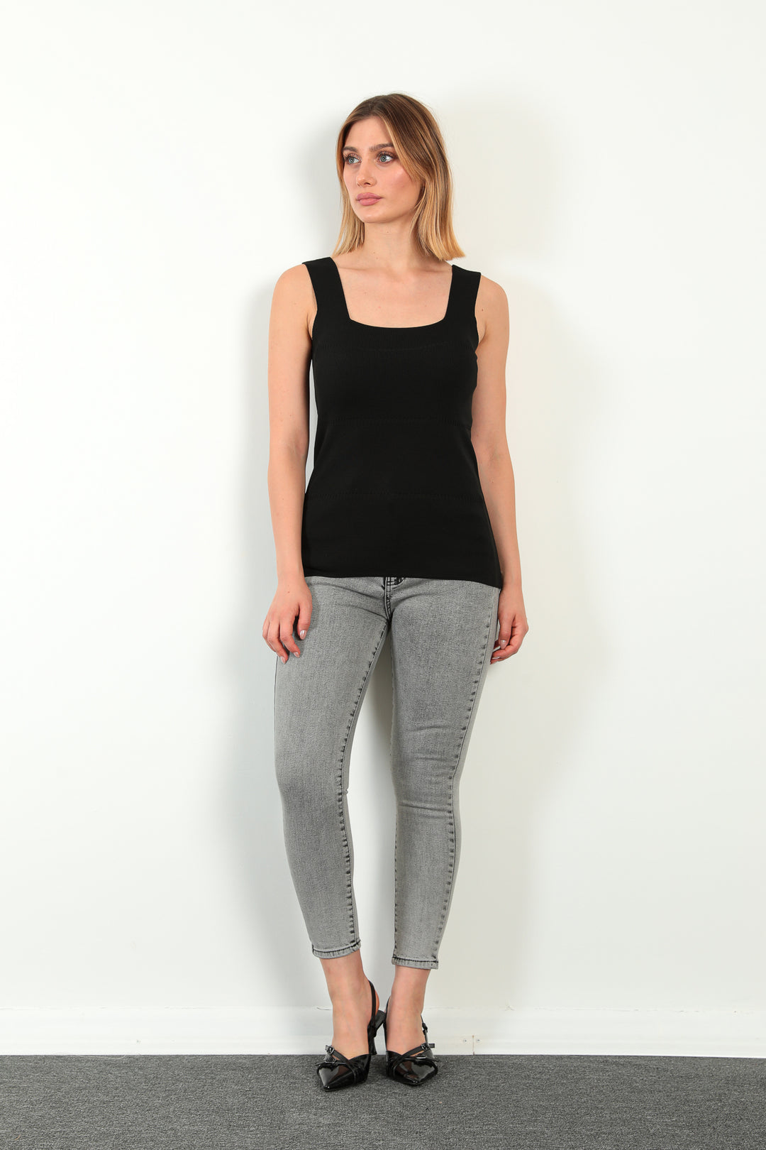 MPL Women's Square Neck Knit Tank Top 5572 - St. Albert