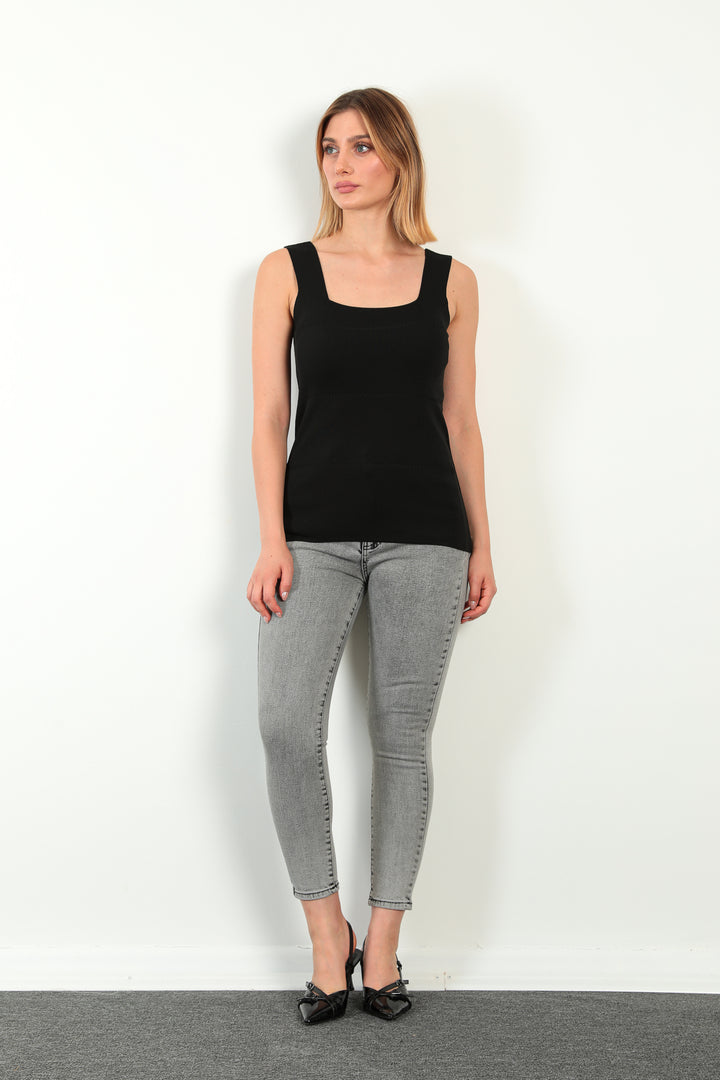 MPL Women's Square Neck Knit Tank Top 5572 - St. Albert