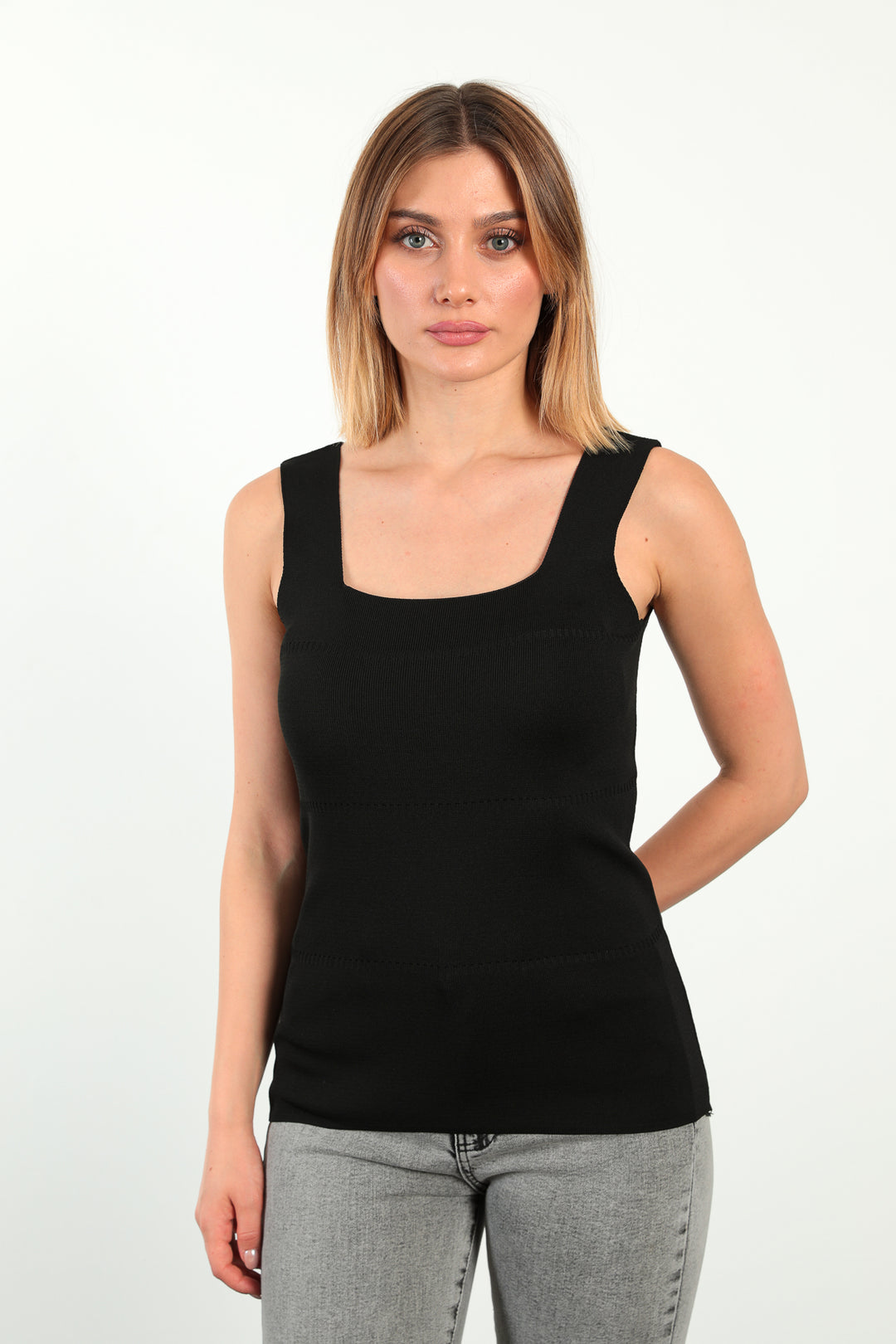MPL Women's Square Neck Knit Tank Top 5572 - St. Albert