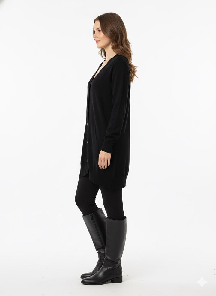 MPL Kadın Cepli Salaş Hırka 5574 - Newark