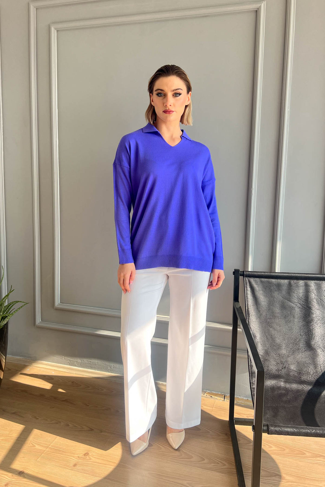 MPL Women's Polo Neck Sweater 5424 - Doncaster