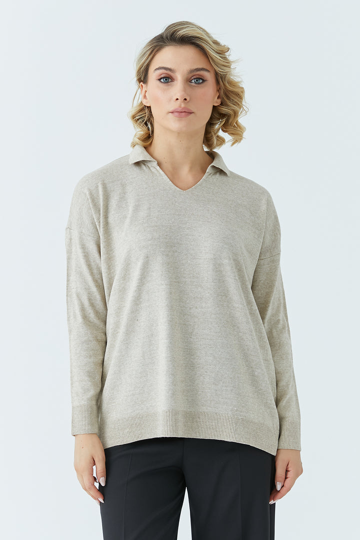 MPL Women's Polo Neck Sweater 5424 - Tuxpan