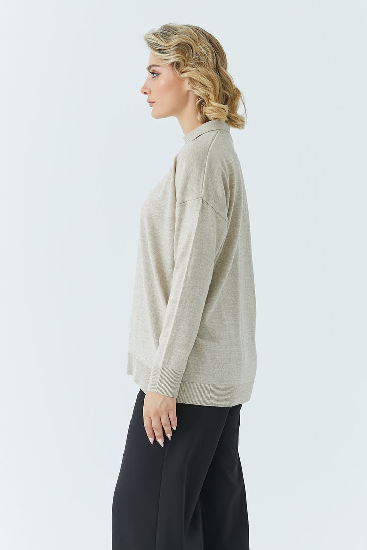 MPL Women's Polo Neck Sweater 5424 - Tuxpan
