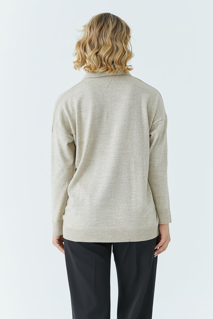 MPL Women's Polo Neck Sweater 5424 - Tuxpan