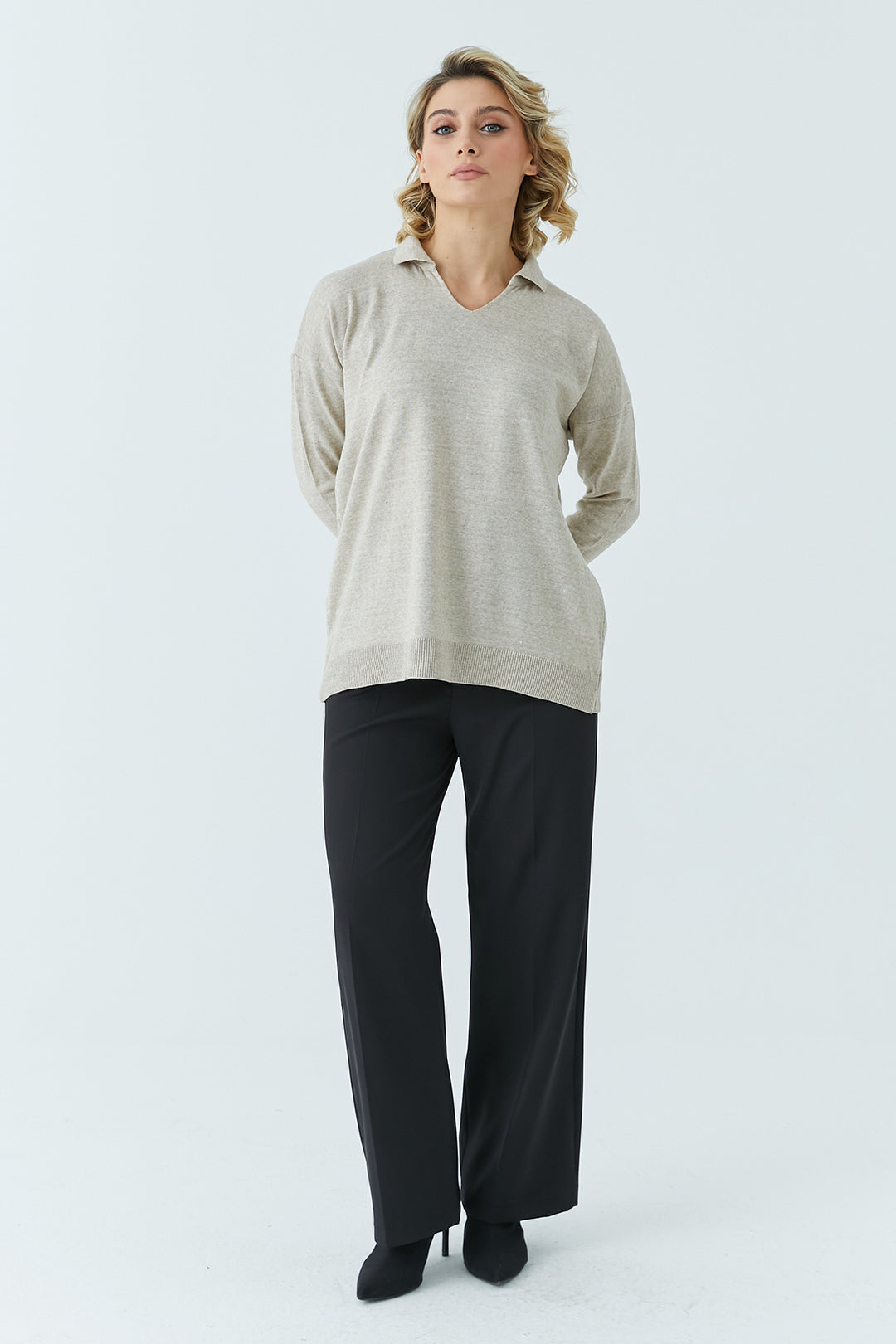 MPL Women's Polo Neck Sweater 5424 - Tuxpan
