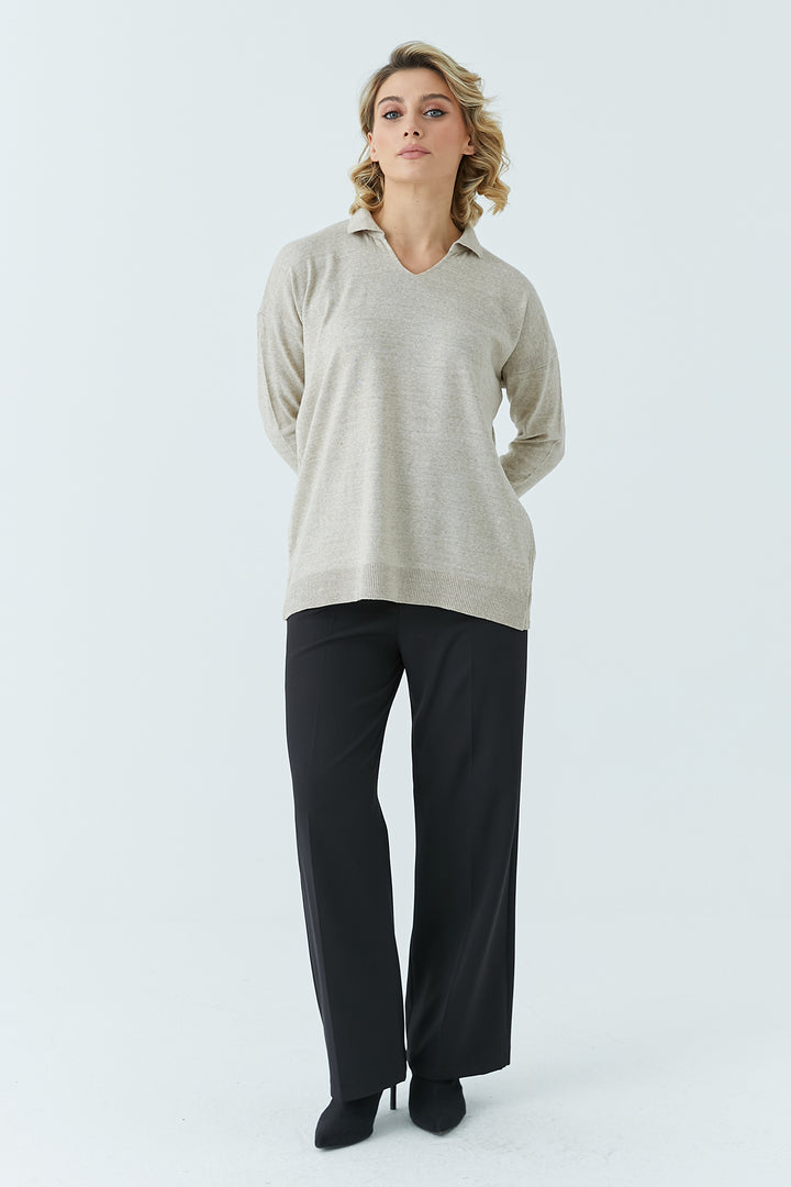 MPL Women's Polo Neck Sweater 5424 - Tuxpan