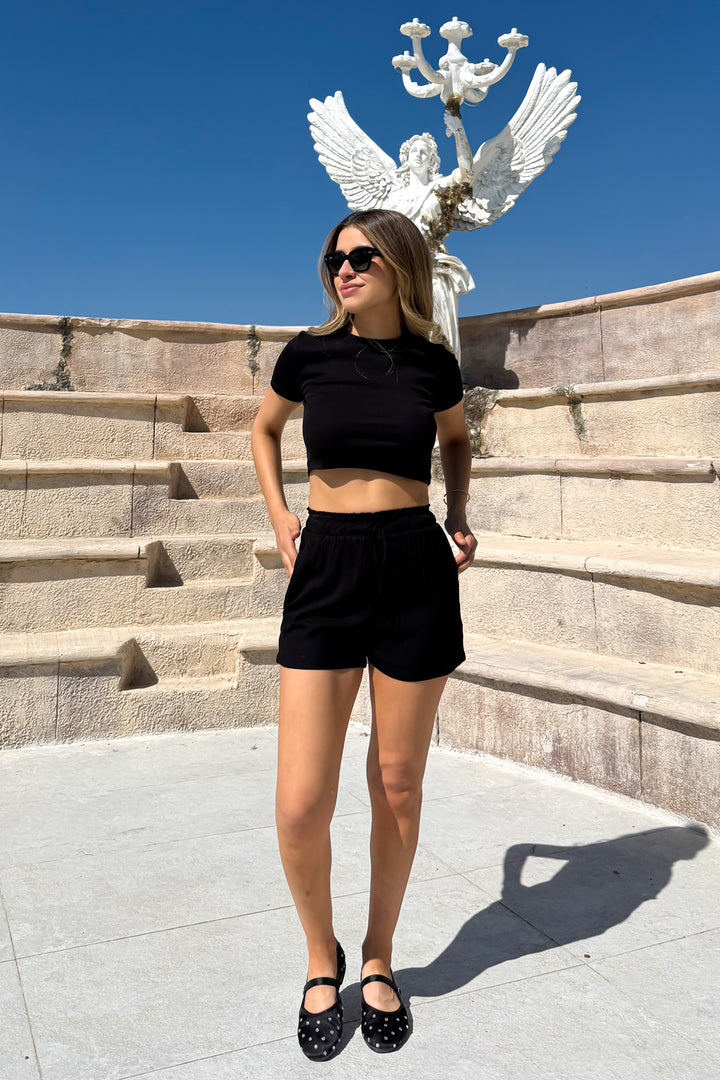 MPL Woman Thick Belted Shorts - Melbourne