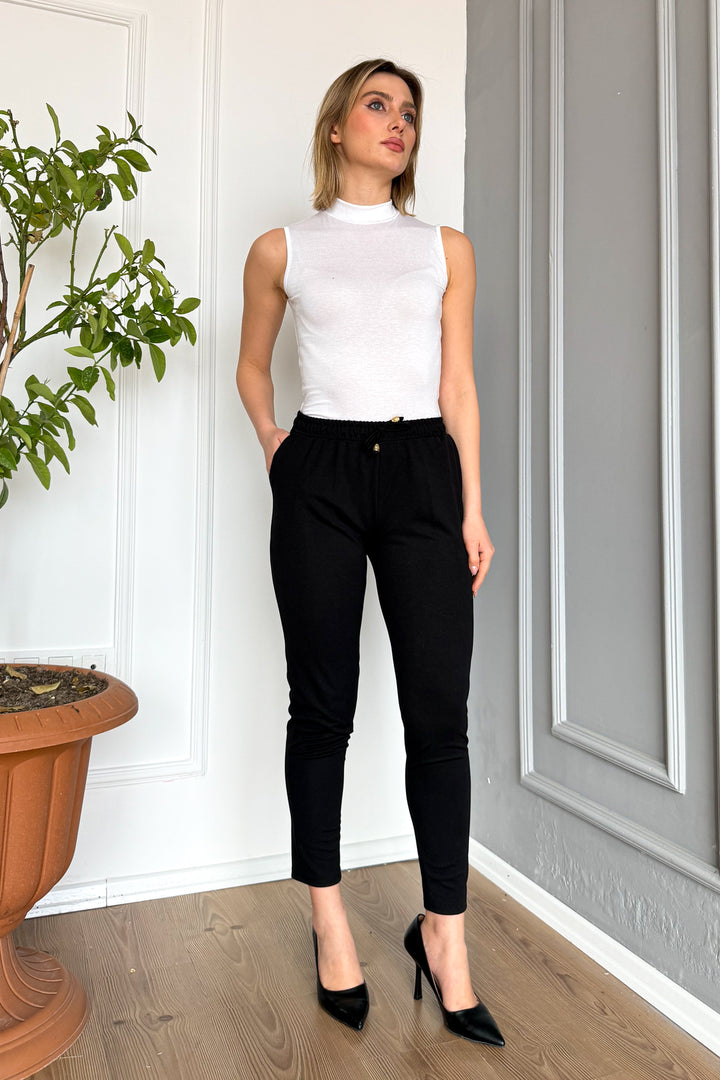 MPL Women's Elastic Waist Pants - Castres