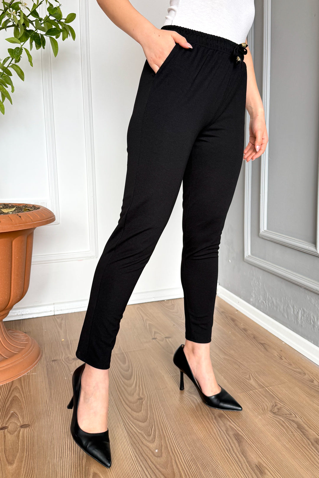 MPL Women's Elastic Waist Pants - Castres