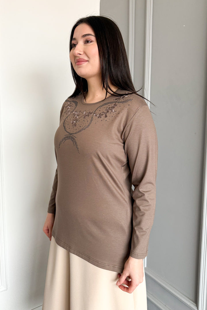MPL Woman's Blouse with Stone Embroidery 04 - Neuwied