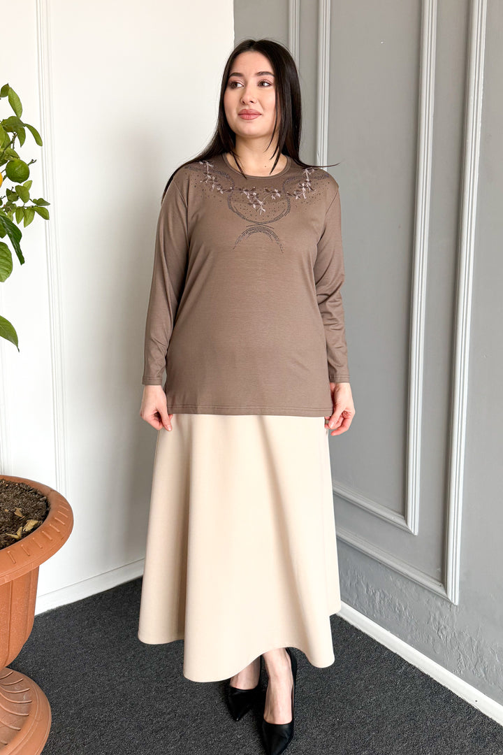 MPL Woman's Blouse with Stone Embroidery 04 - Neuwied