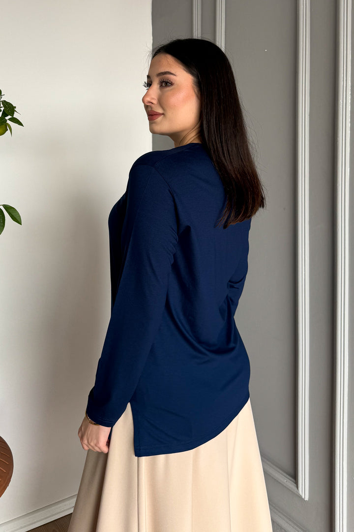 MPL Woman's Stone-embellished Knit Blouse 08 - Myrnohrad