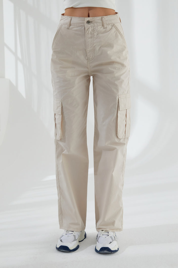 MPL Women's Cargo Pocket Parachute Pants 5016 - Jupiter