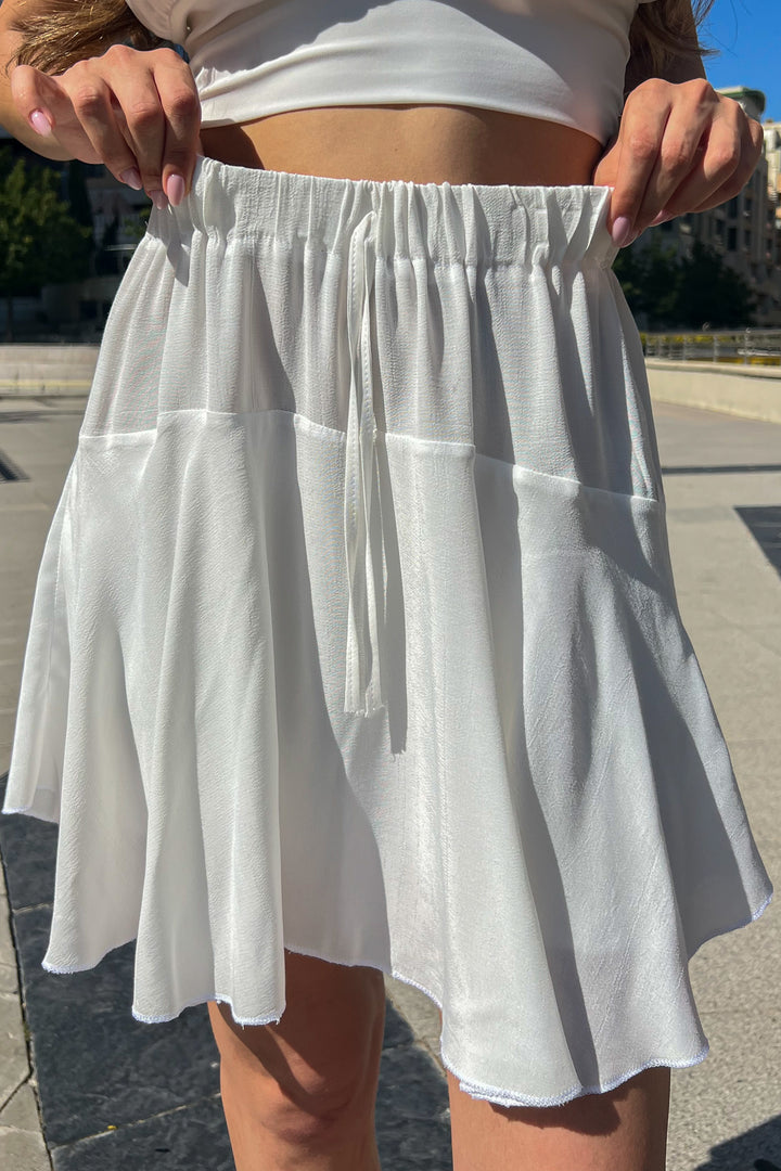 MPL Woman Thick Belted Shorts Skirt - San Juan de los Lagos