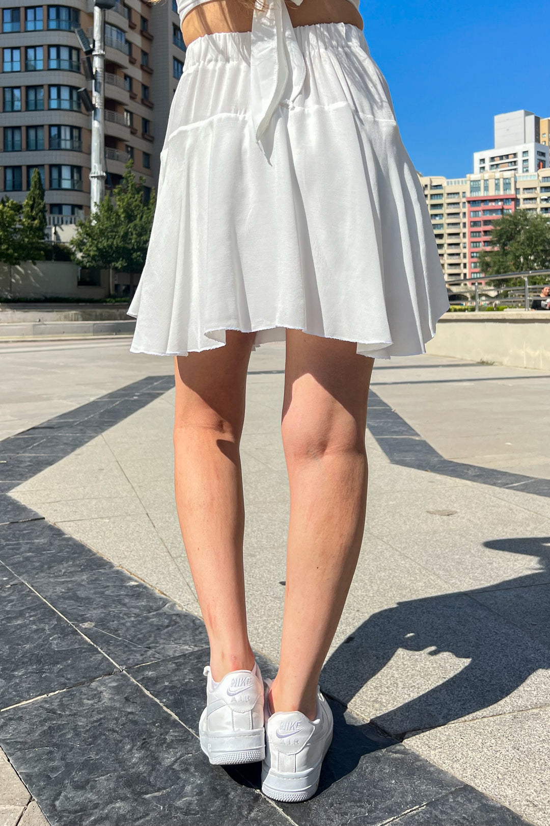 MPL Woman Thick Belted Shorts Skirt - San Juan de los Lagos