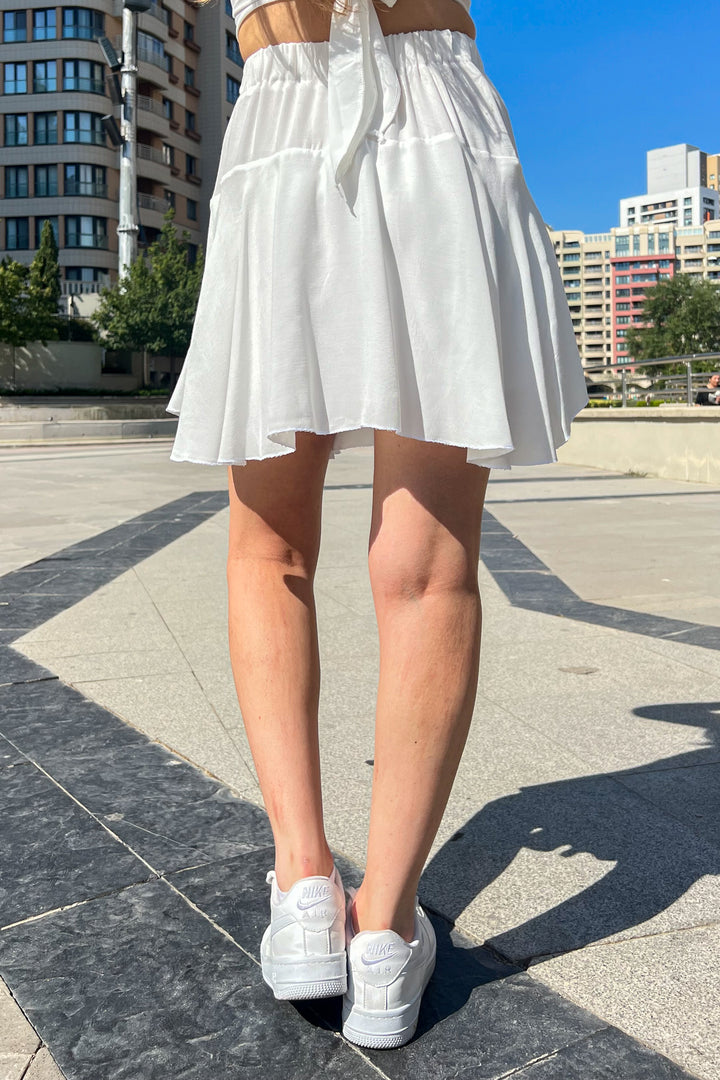 MPL Woman Thick Belted Shorts Skirt - San Juan de los Lagos