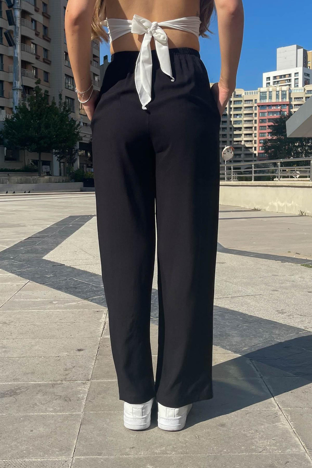 MPL Woman Thick Belt Pants - Vénissieux