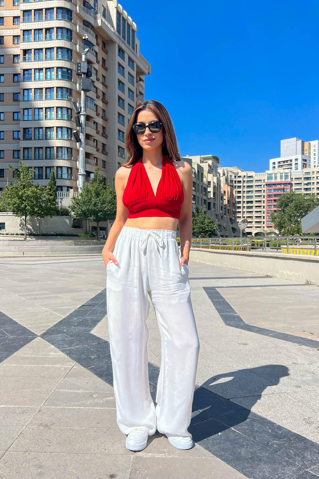 MPL Woman Thick Belt Pants - San Leandro