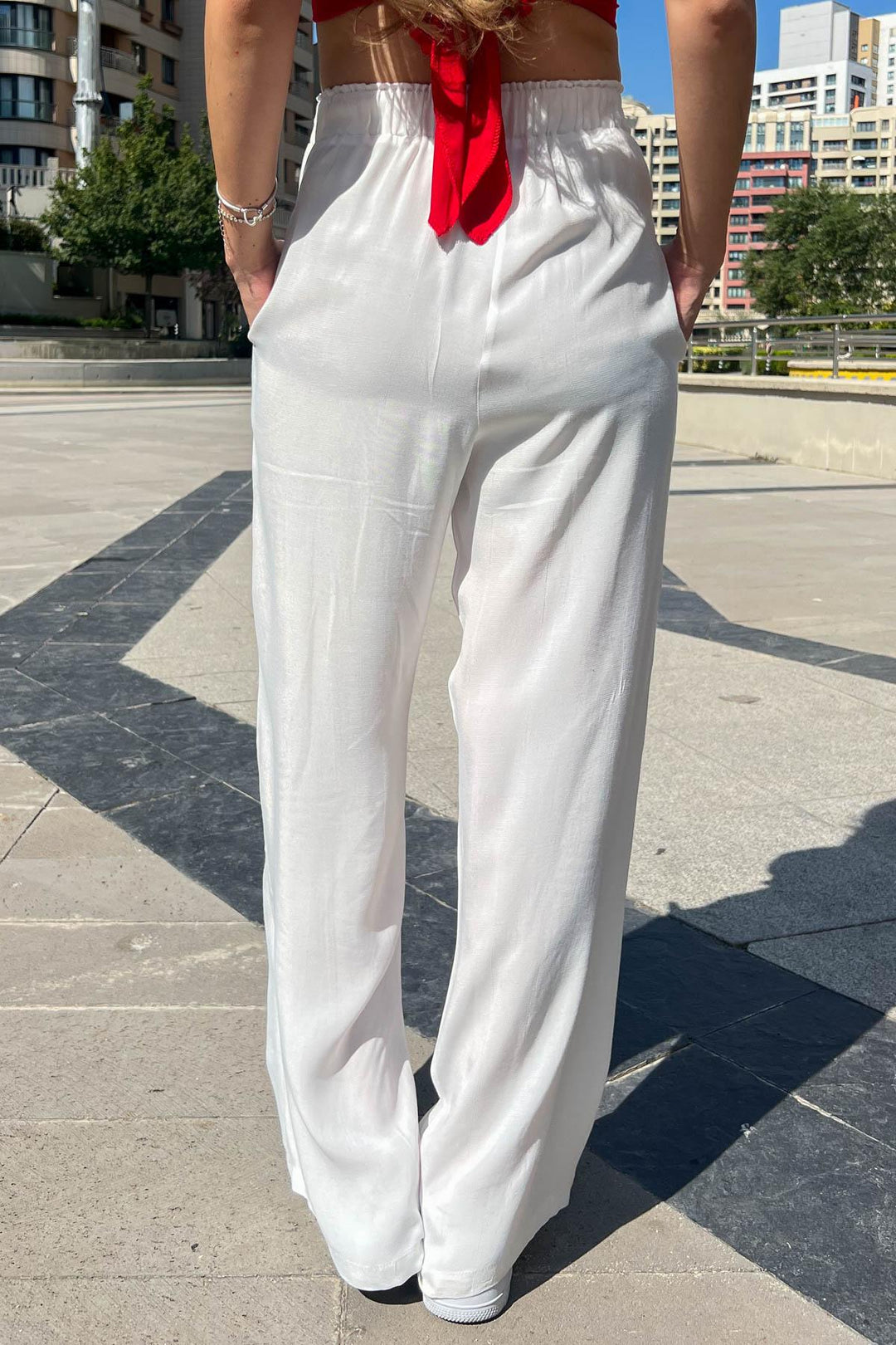 MPL Woman Thick Belt Pants - San Leandro