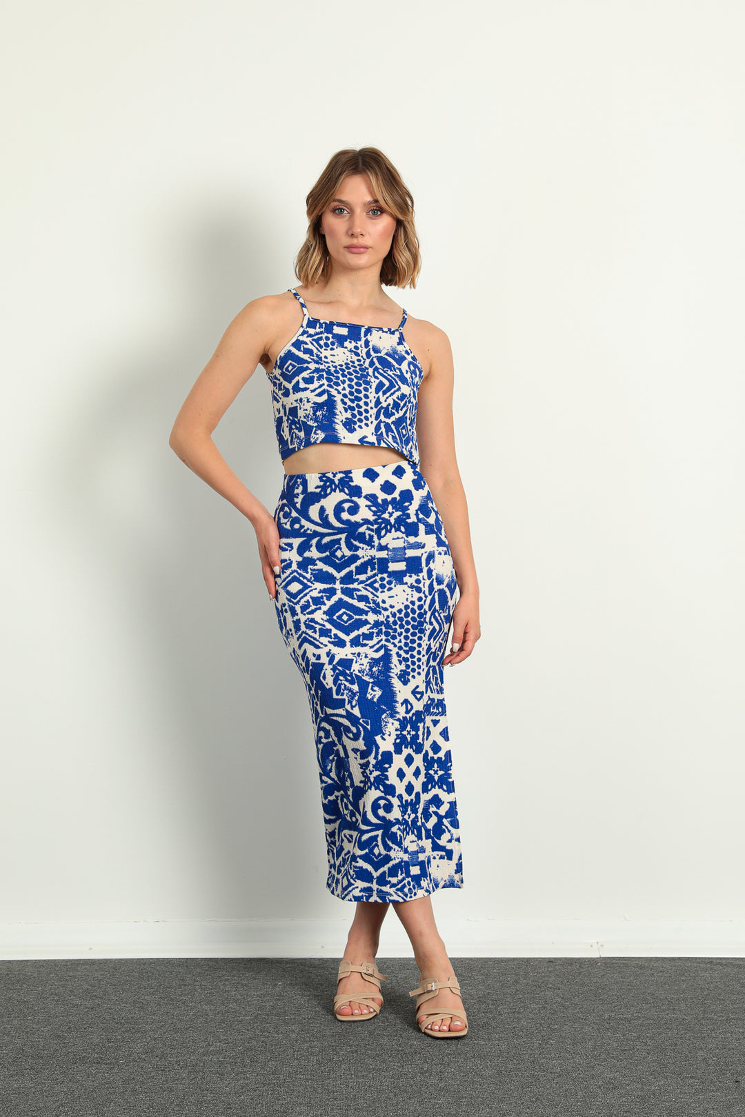MPL Woman Patterned Two-Piece Set 5278 - Zhovti Vody
