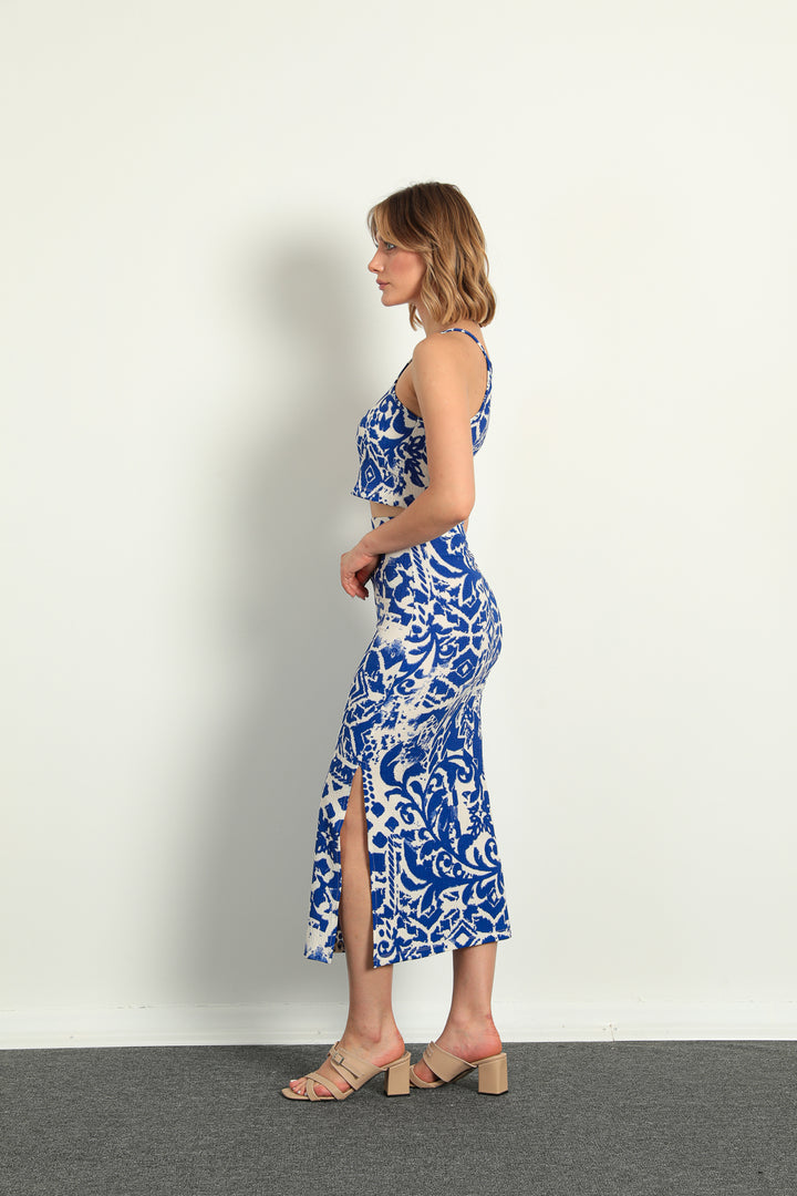 MPL Woman Patterned Two-Piece Set 5278 - Zhovti Vody