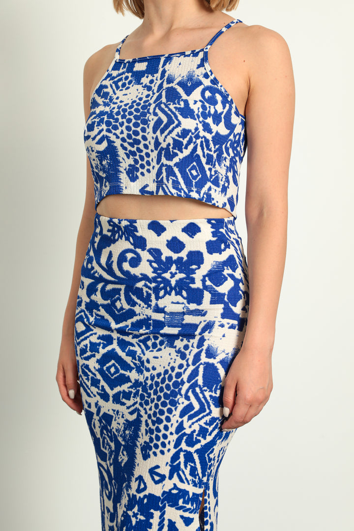 MPL Woman Patterned Two-Piece Set 5278 - Zhovti Vody