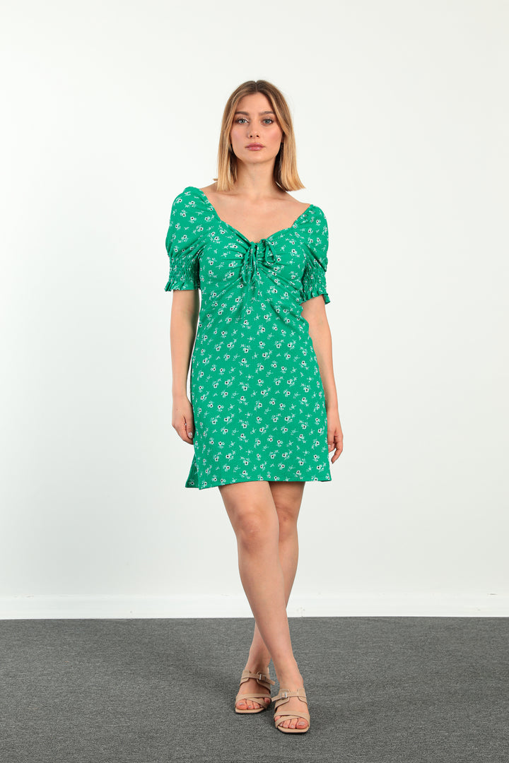 MPL Women's Sleeveless Front Tie Dress 5367 - Antelope