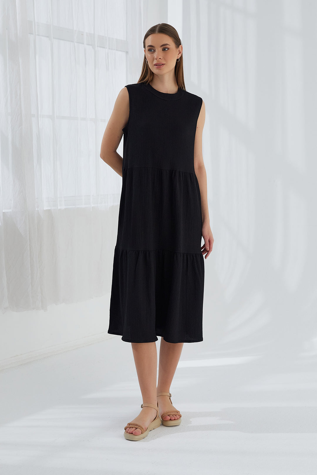 MPL Woman Stand Collar Long Dress 5658 - Nottingham