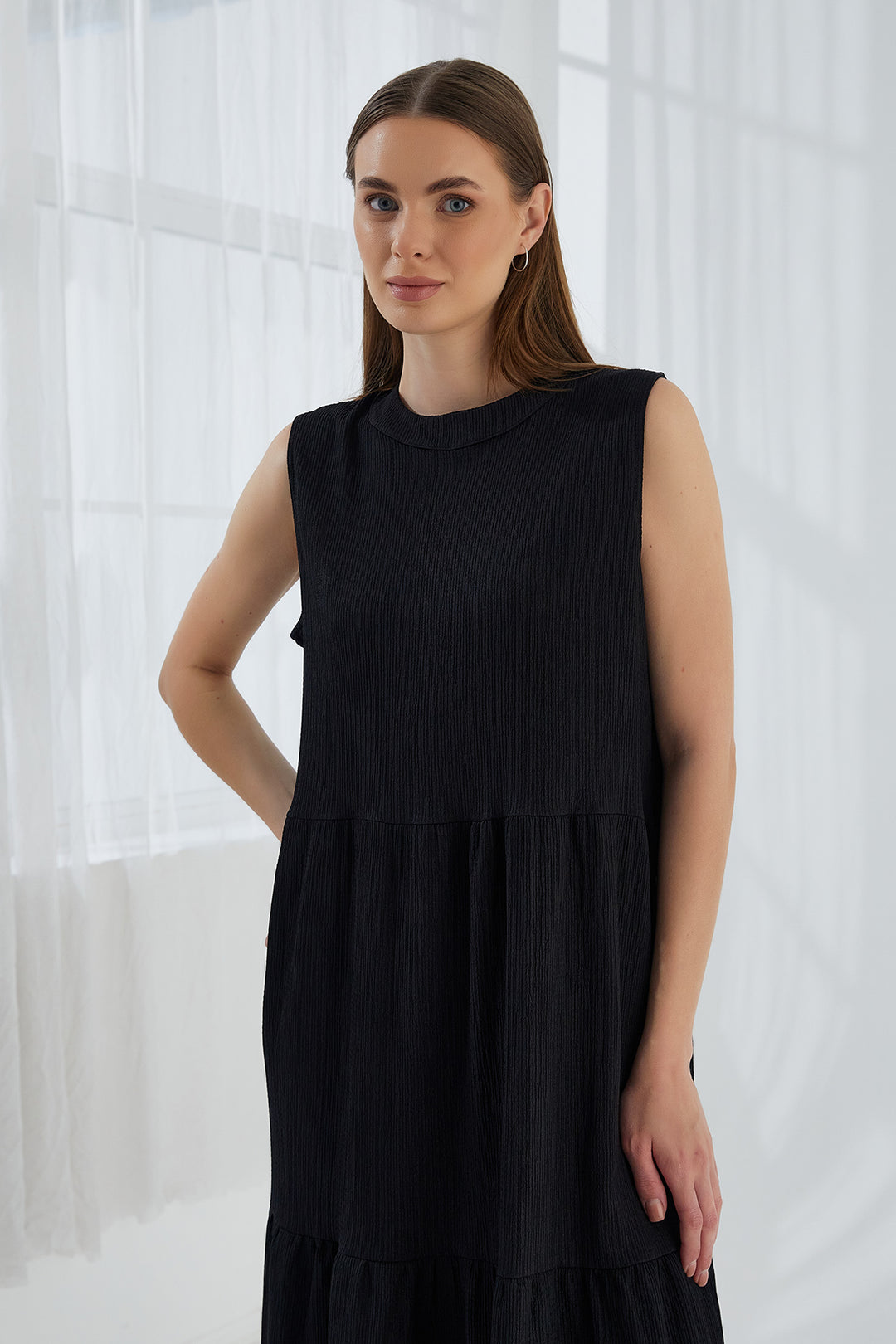 MPL Woman Stand Collar Long Dress 5658 - Nottingham