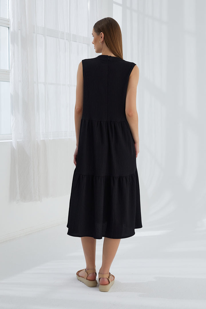 MPL Woman Stand Collar Long Dress 5658 - Nottingham