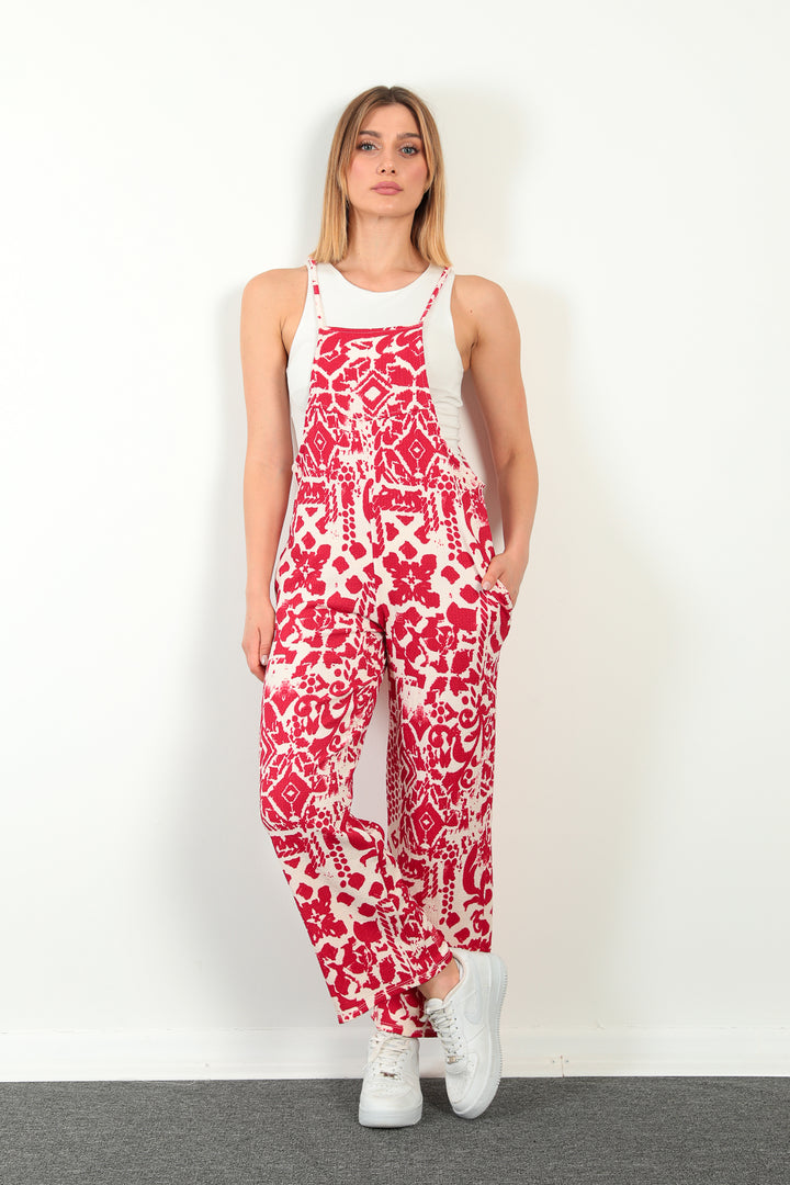 MPL Women's Printed Rasel Jumpsuit 5788 - Buzău