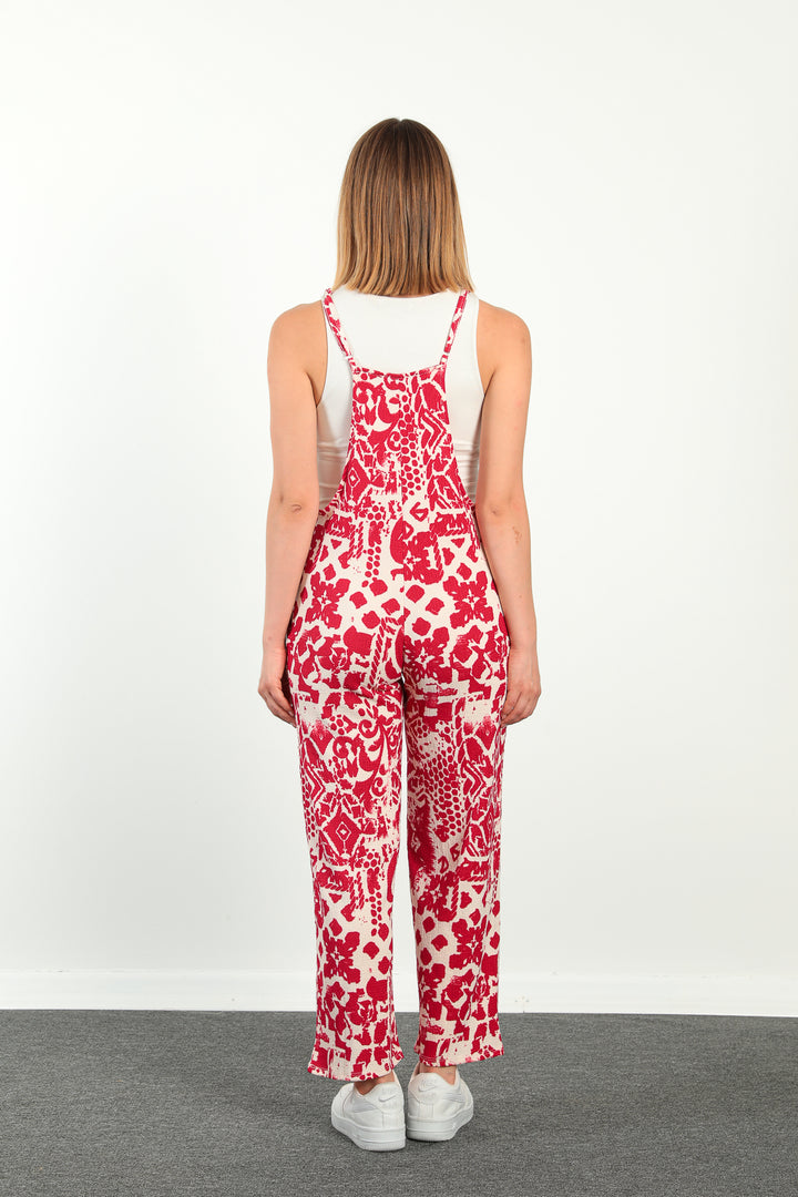 MPL Women's Printed Rasel Jumpsuit 5788 - Buzău