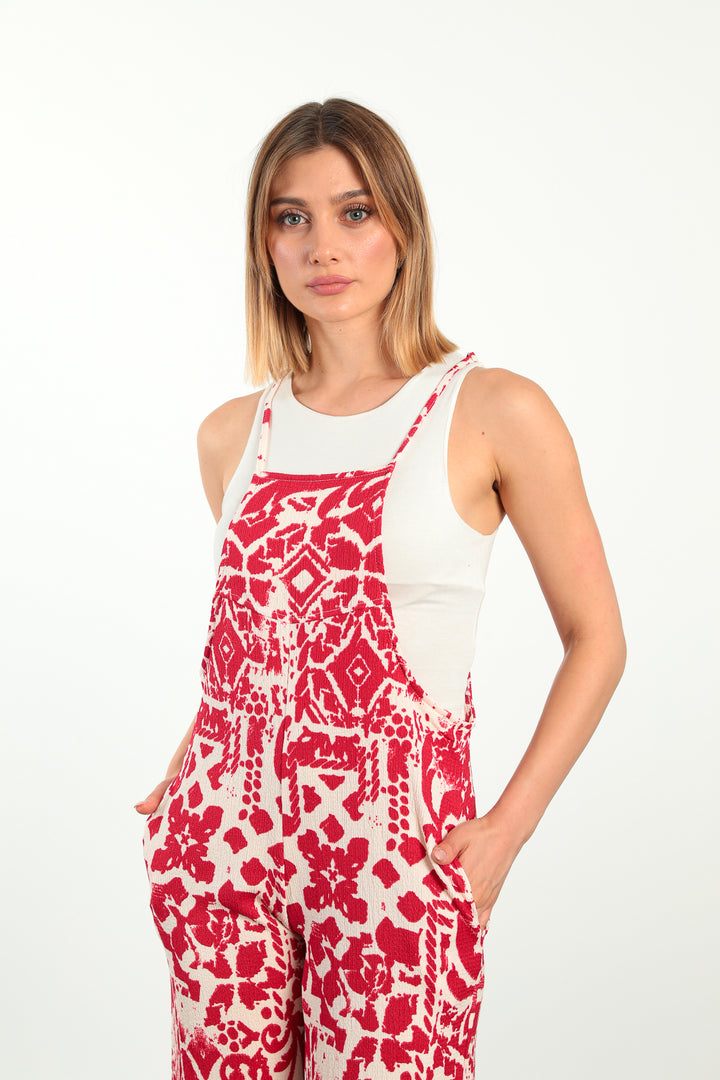 MPL Women's Printed Rasel Jumpsuit 5788 - Buzău