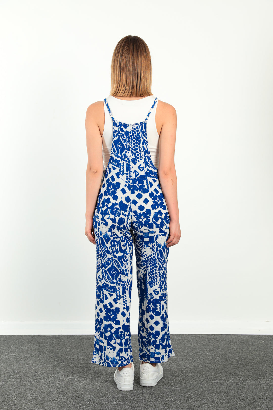 MPL Women's Printed Rasel Jumpsuit 5788 - Brentwood