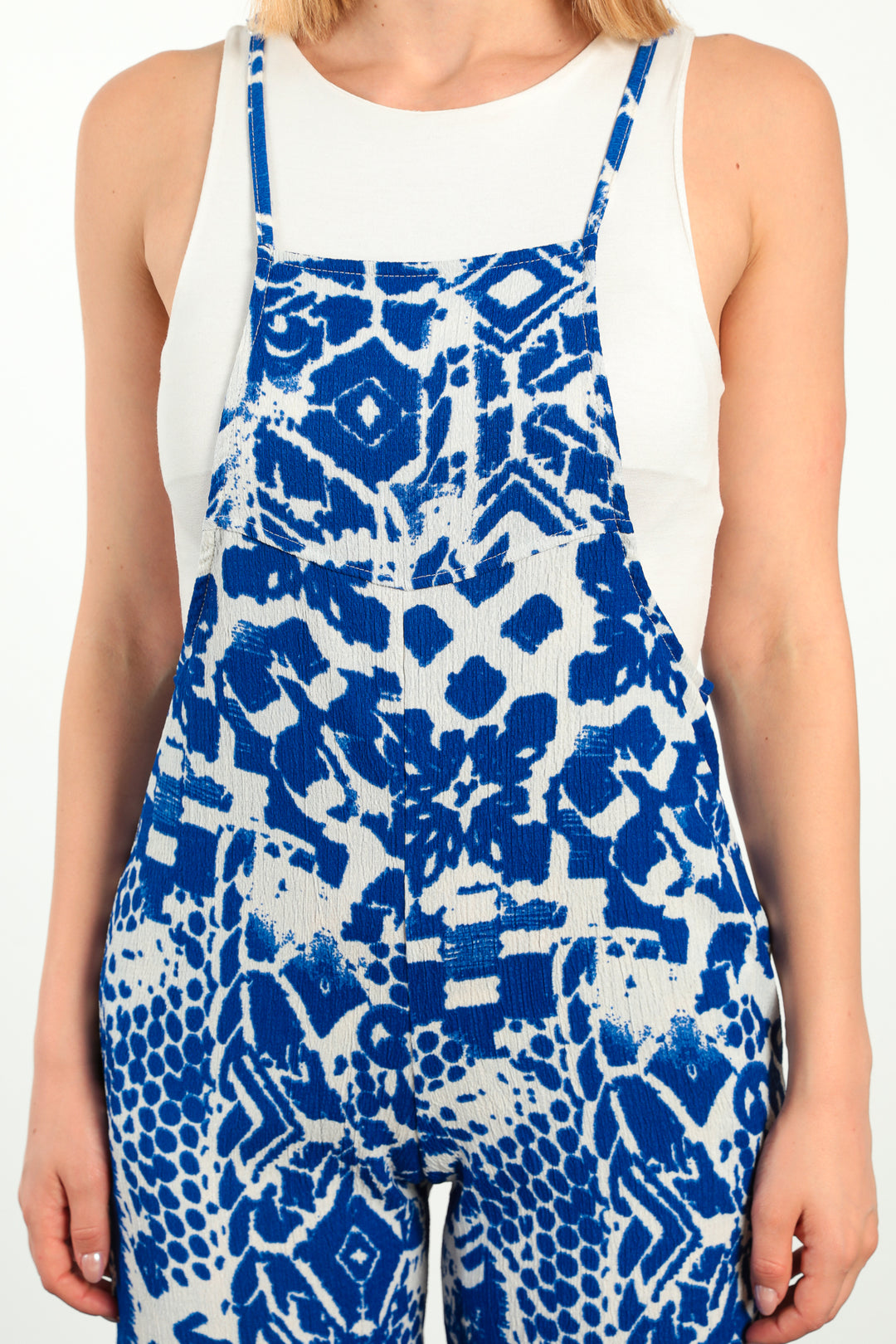 MPL Women's Printed Rasel Jumpsuit 5788 - Brentwood
