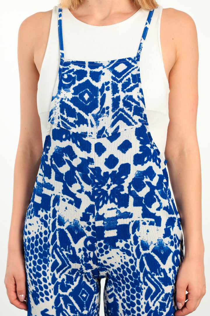MPL Women's Printed Rasel Jumpsuit 5788 - Brentwood
