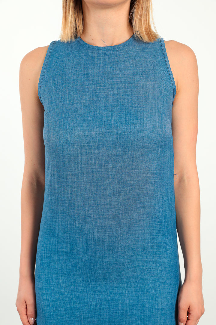 MPL Woman's Slit Long Sleeveless Dress 5808 - Bragança