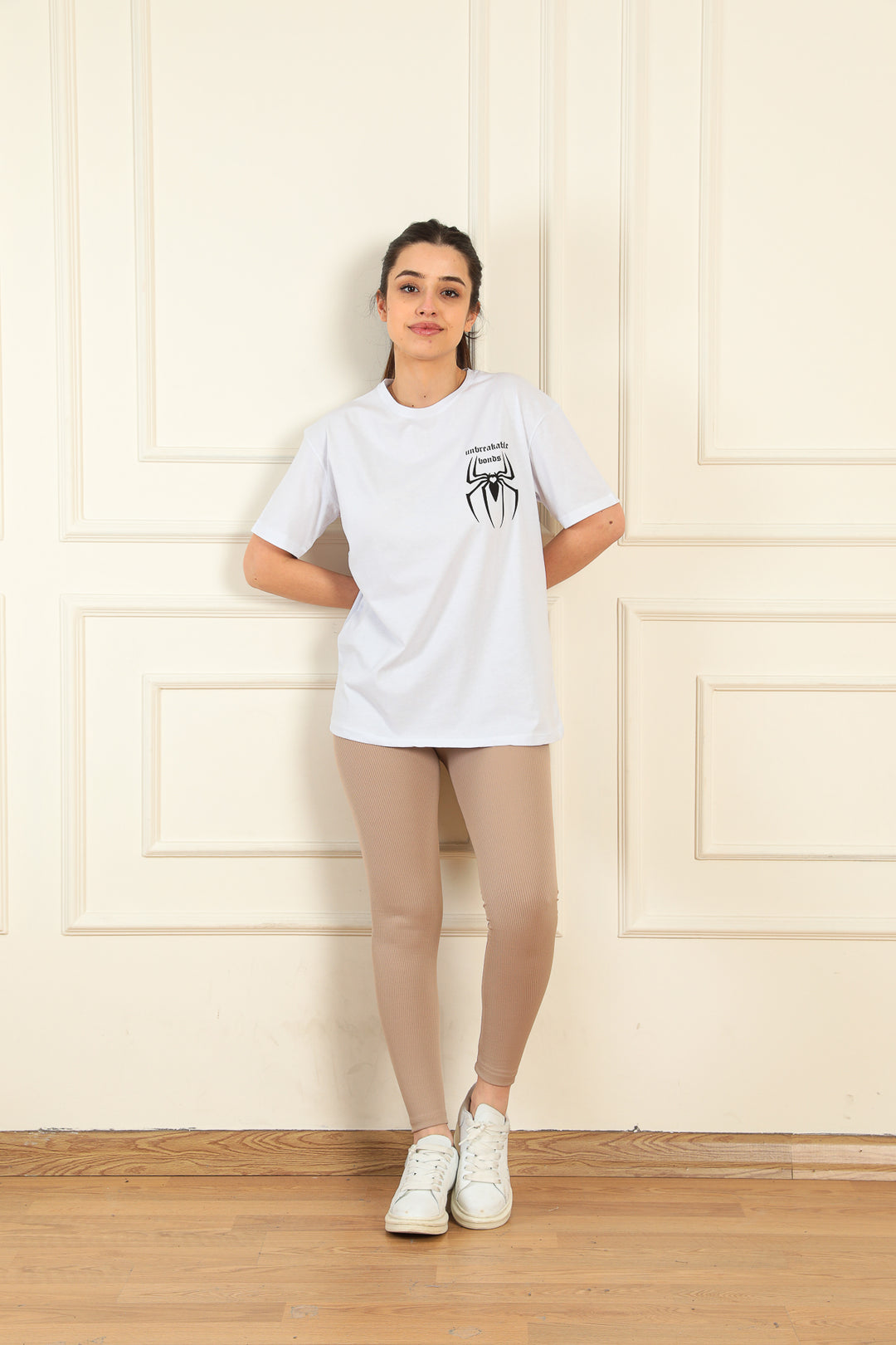 MPL Women's Heart-Shaped Spider Printed T-shirt - Wyoming