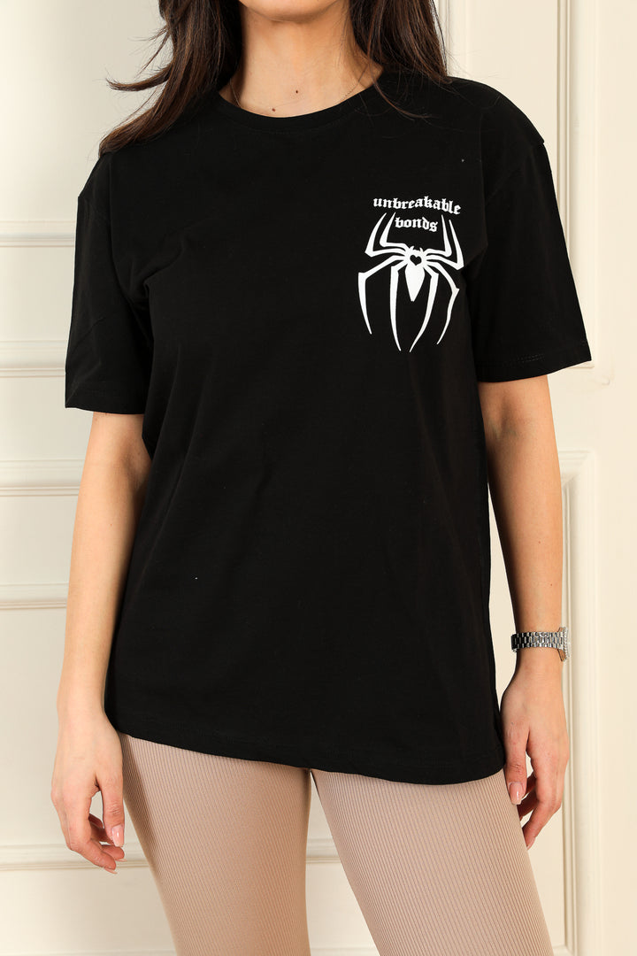 MPL Women's Heart-Shaped Spider Printed T-shirt - Civitanova Marche