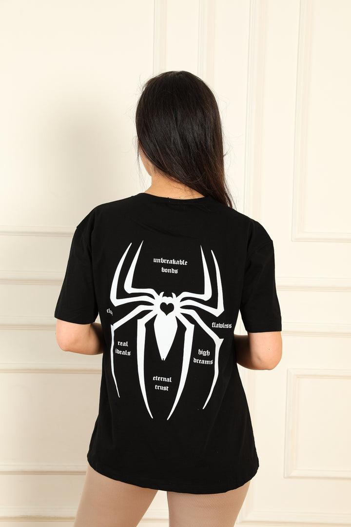 MPL Women's Heart-Shaped Spider Printed T-shirt - Civitanova Marche