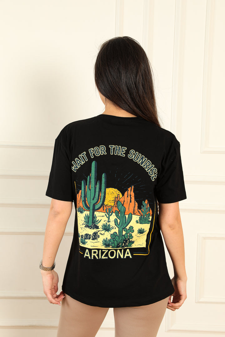 MPL Woman Cactus Printed T-shirt - Cleveland