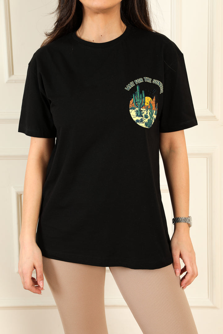 MPL Woman Cactus Printed T-shirt - Cleveland