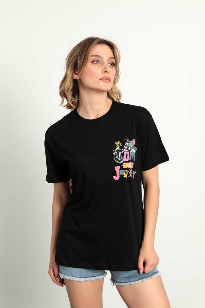 MPL Woman Tom And Jerry Printed T-shirt - Lerma